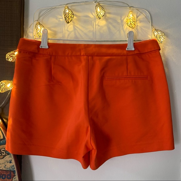 🍊 ZARA Basic Orange Colour Shorts - Picture 4 of 15